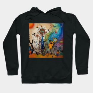 Surreal Orientalism - The Dance of Divergent Colors Hoodie